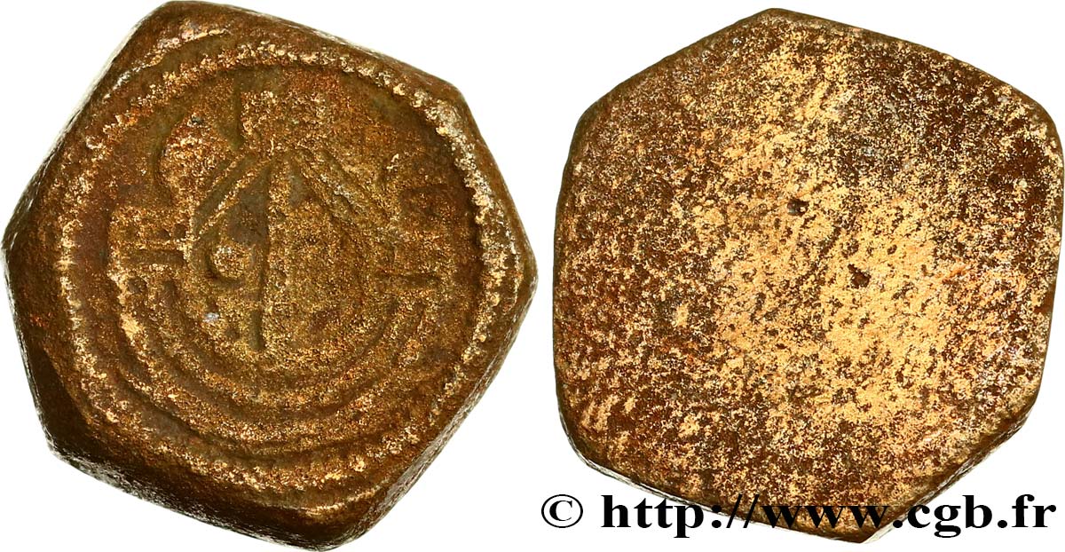 ANGLETERRE - POIDS MONÉTAIRE Poids monétaire pour le Noble d’or d’Edouard III à Edouard IV n.d.  q.MB 