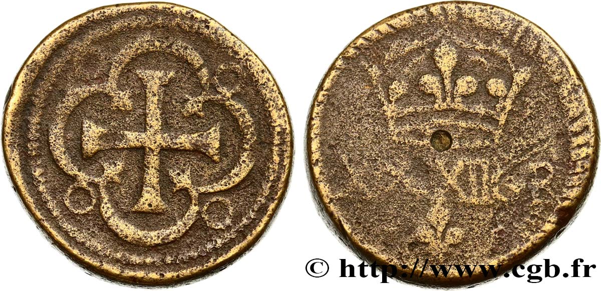 ESPAGNE (ROYAUME D ) - POIDS MONÉTAIRE Poids monétaire pour la pièce de 4 escudos n.d. France BC 
