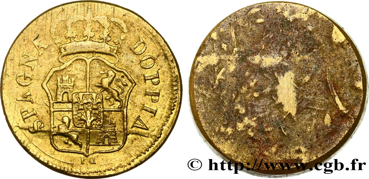 ESPAGNE (ROYAUME D ) - POIDS MONÉTAIRE Poids monétaire pour le 4 Reales n.d.  BC 