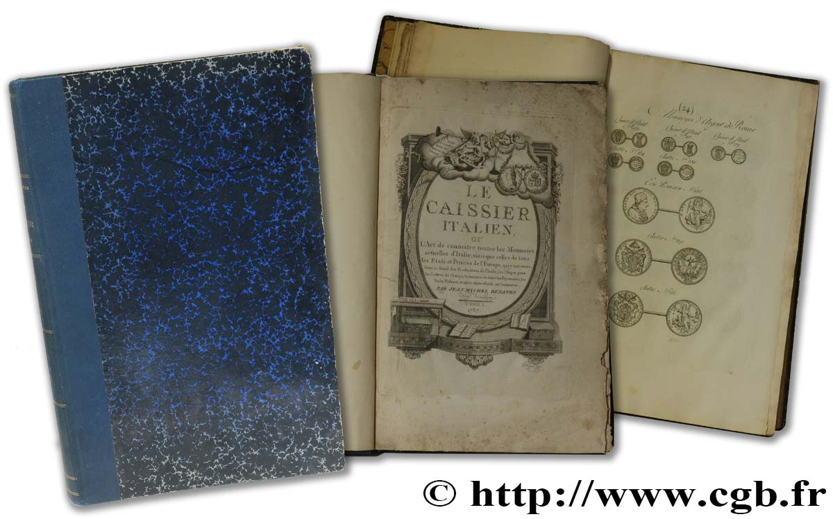 BOOKS - NUMISMATIC BIBLIOPHILISM Benaven (Jean-Michel) 1760  XF 