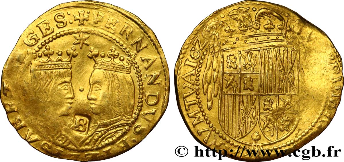 SPAIN - KINGDOM OF SPAIN - PHILIP IV Trentin 1629 Barcelone AU 