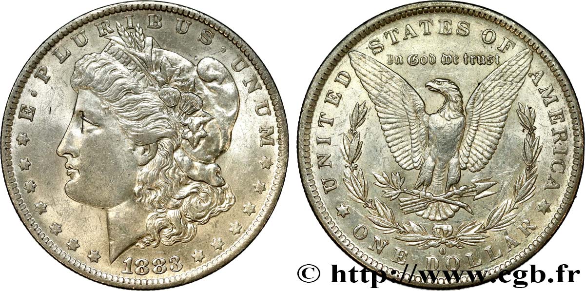 UNITED STATES OF AMERICA 1 Dollar Morgan 1883 Nouvelle-Orléans AU 