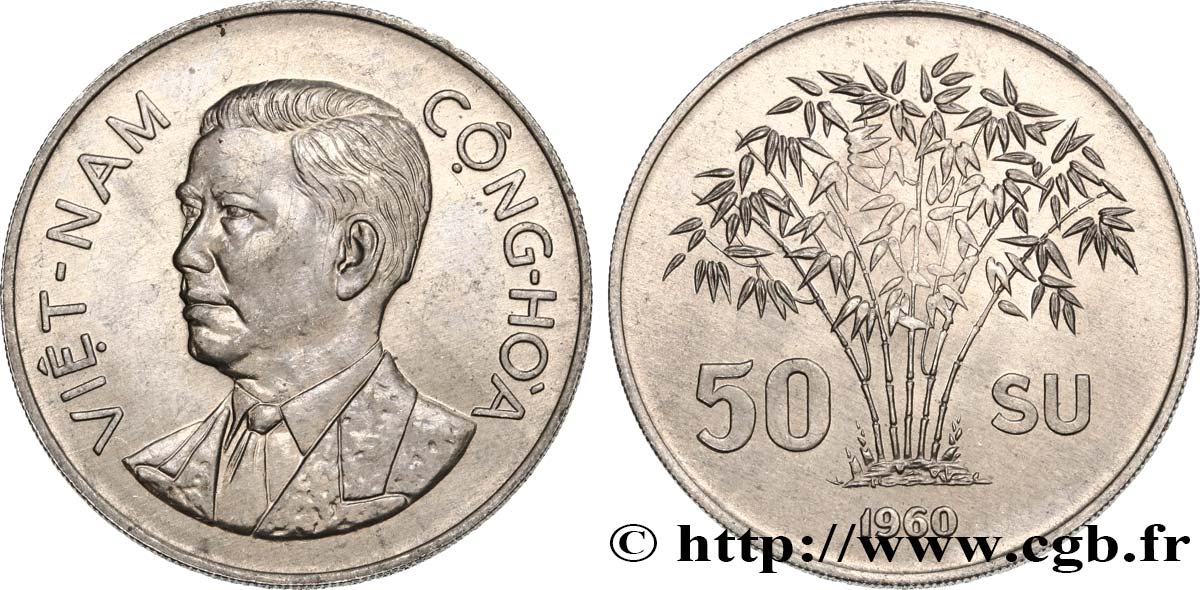VIET NAM  50 Su 1960 Paris SPL 