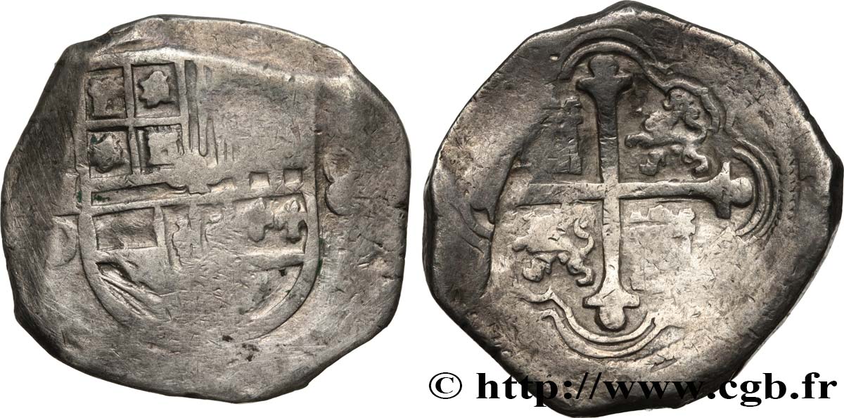 MESSICO 8 Reales Philippe II n.d. Mexico q.BB 