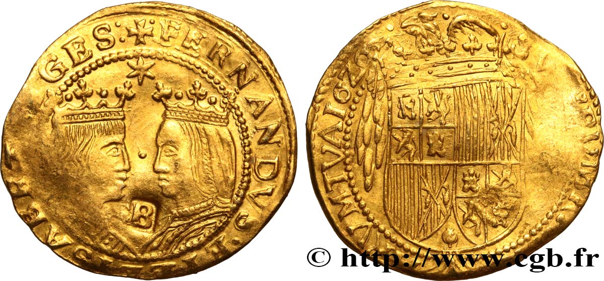 SPANIEN - KÖNIGREICH SPANIEN - PHILIPP IV. Trentin 1629 Barcelone fVZ 