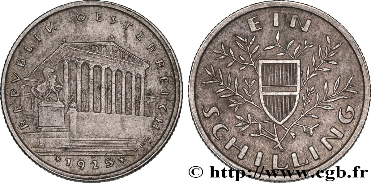 AUSTRIA 1 Schilling 1925  AU 
