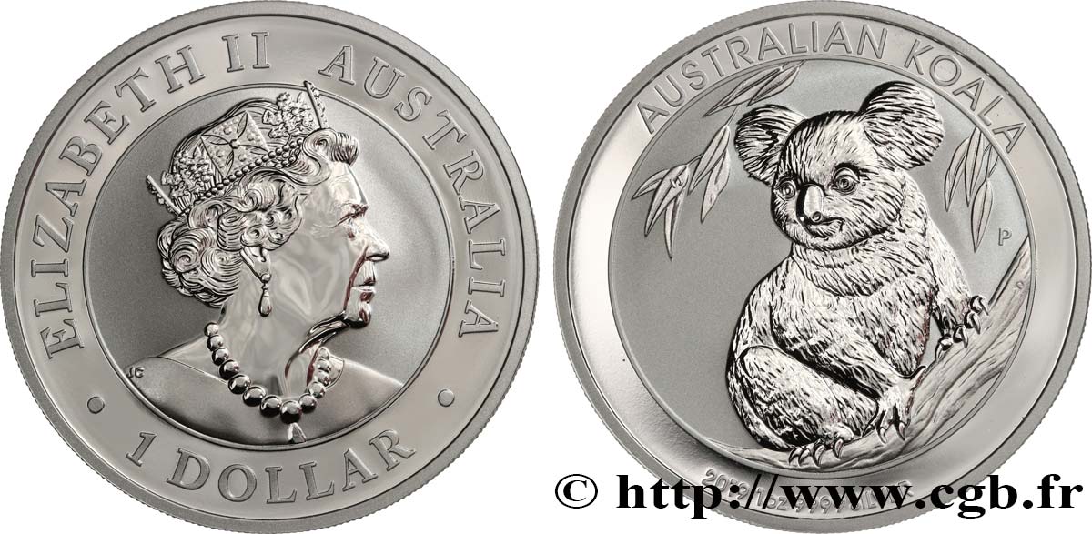 AUSTRALIEN 1 Dollar Koala Proof  2019 Perth fST 