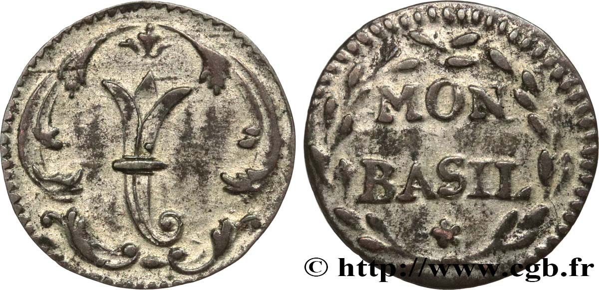 SUIZA - CIUDAD DE BASILEA 1 Rappen N.D. (1750)  MBC 