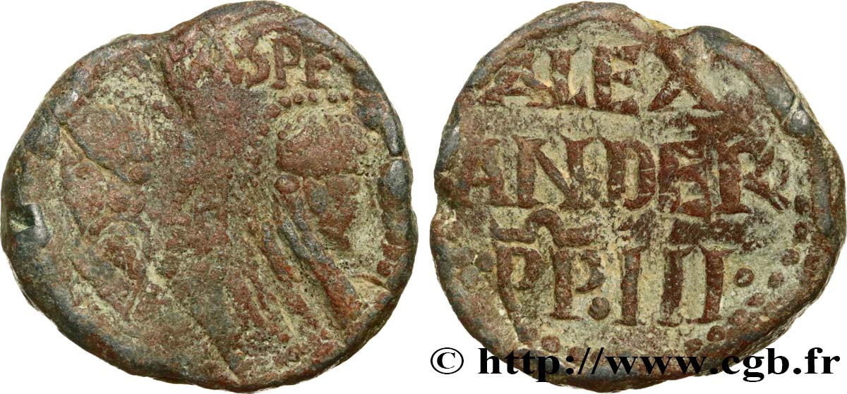 PAPAL STATES - ALEXANDER III (Roland Bandinelli) Bulle papale n.d. Rome VF/VF 