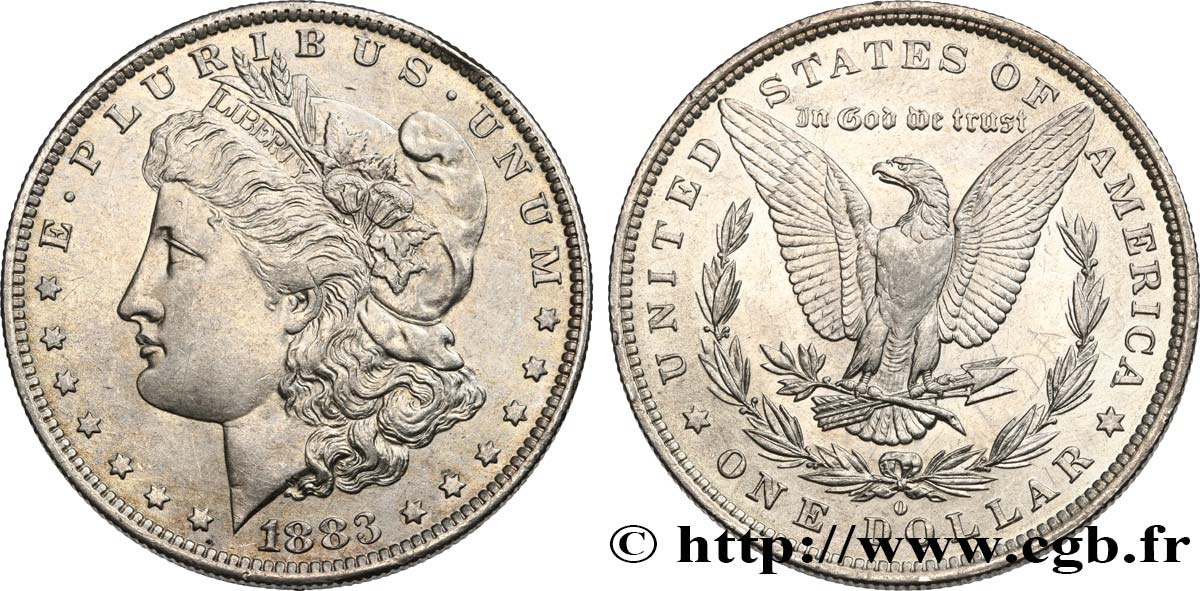 ESTADOS UNIDOS DE AMÉRICA 1 Dollar Morgan 1883 Nouvelle-Orléans EBC/SC 