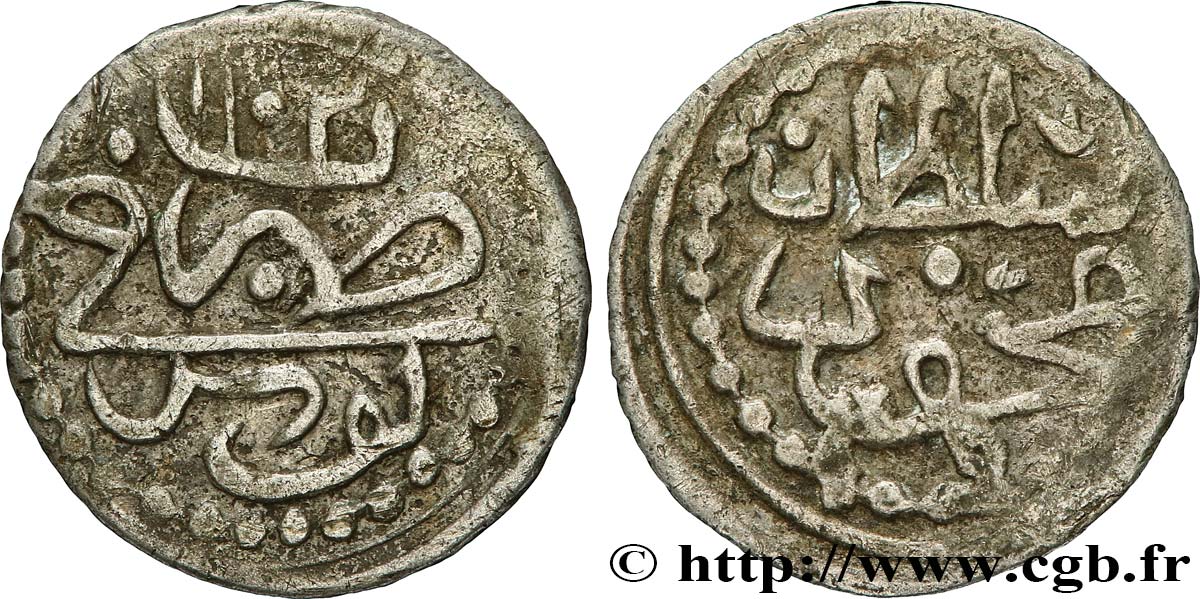 TUNISIA 1 Kharub AH 1152 1740 Tunis XF 