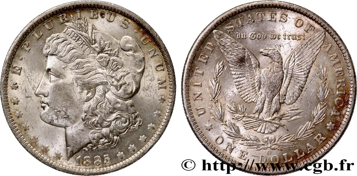 ÉTATS-UNIS D AMÉRIQUE 1 Dollar Morgan 1885 Nouvelle-Orléans SUP 
