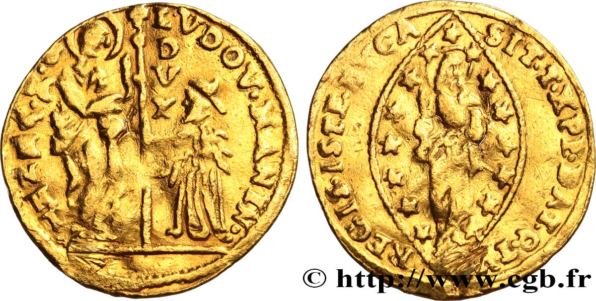 ITALIA - VENECIA - LUDOVICO MANIN (120° dux) Zecchino (Sequin) n.d. Venise BC 