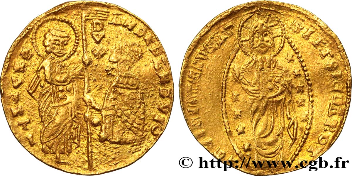 GREECE - CHIOS - ANDREA DANDOLO Sequin ou zecchino n.d. Chios BB 
