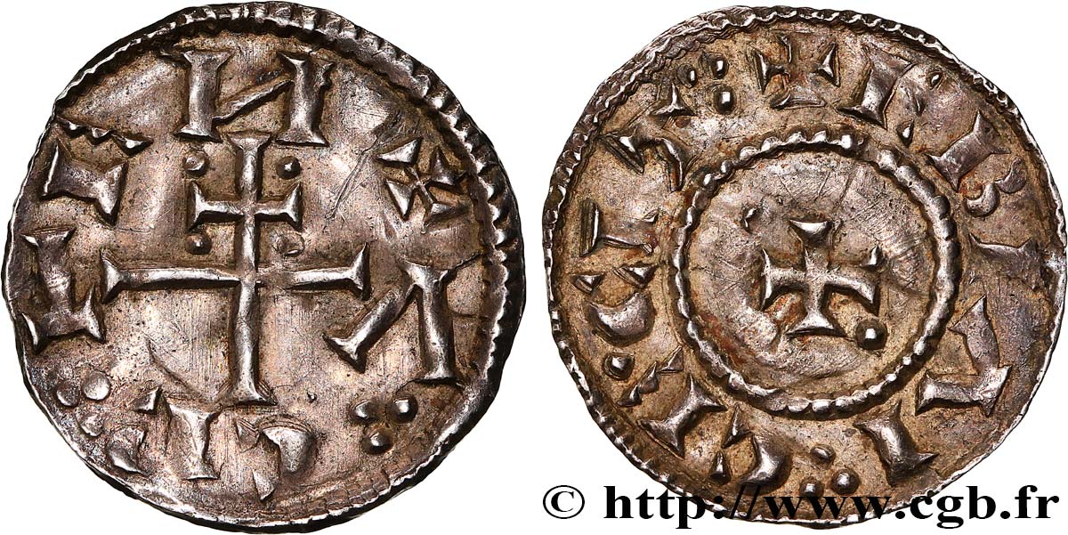 ENLGAND - DANISH NORTHUMBRIA Penny, type Ebraice Civitas n.d. York AU 