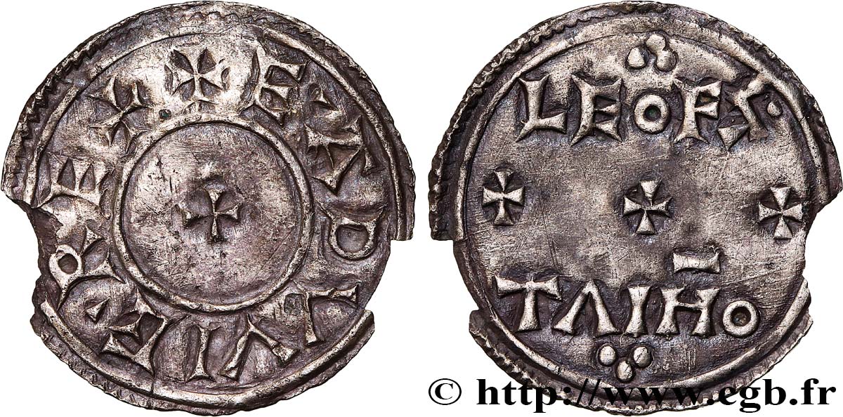 ENGLAND - KINGS OF WESSEX - EADWIG Penny, type au monnayeur Leofstan n.d.  AU 