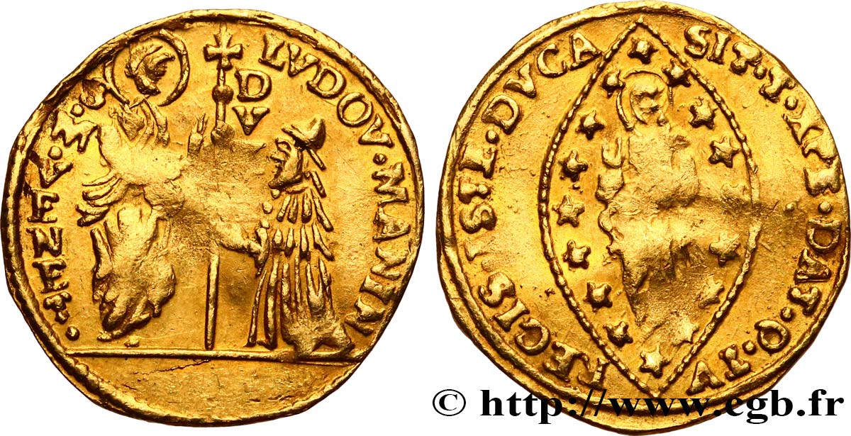 ITALIA - VENECIA - LUDOVICO MANIN (120° dux) Zecchino (Sequin) n.d. Venise BC+ 