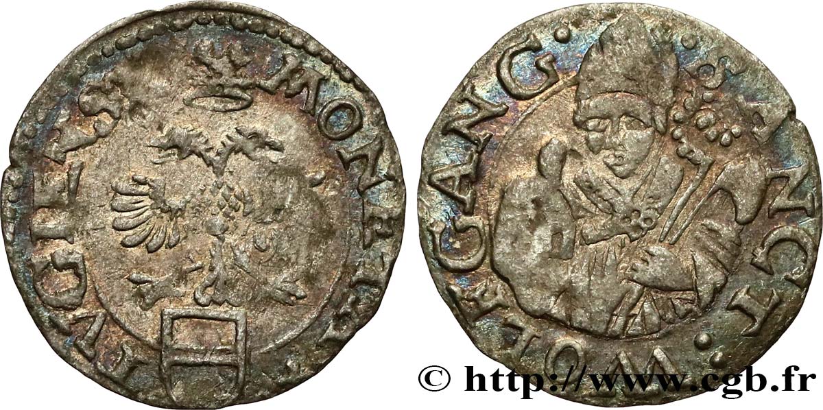 SUISSE - CANTON DE ZOUG 1 Schilling N.D. (1564-1596)  TTB 