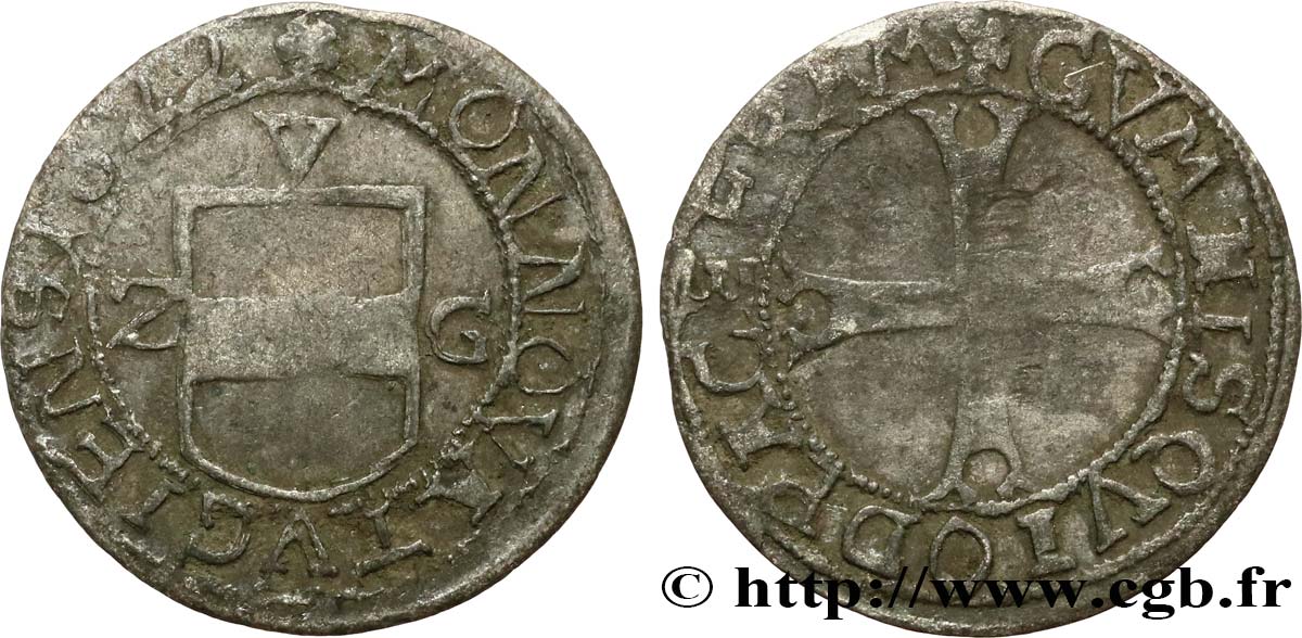 SUISSE - CANTON DE ZOUG 1 Batzen 1622  TB 