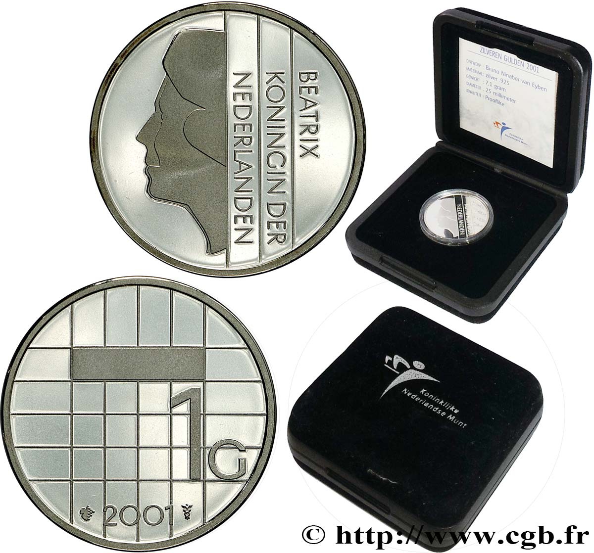 NETHERLANDS 1 GULDEN 2001 Utrecht fwo_670579 World coins