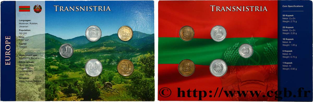 TRANSDNIESTRIA Série FDC 2000  MS 