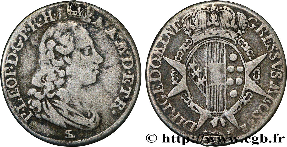 ITALIA - TOSCANA 1 Paolo Grand-Duc Pietro Leopoldo 1789  MB 
