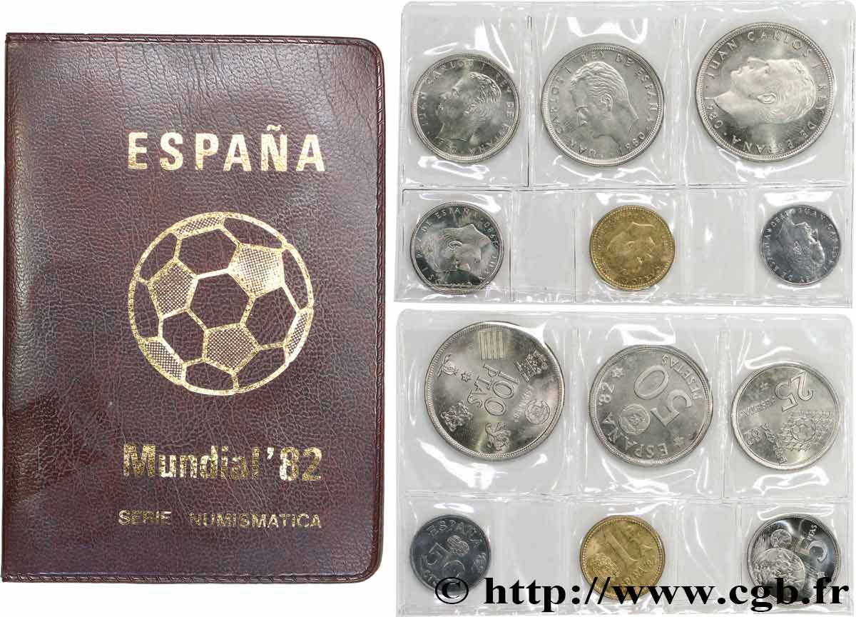 ESPAGNE Série FDC coupe du Monde de Football 1982 1980  SUP 