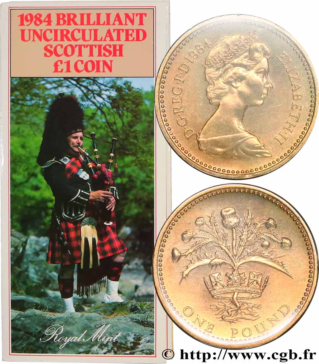 ROYAUME-UNI Série - Livre Écosse 1984  FDC 