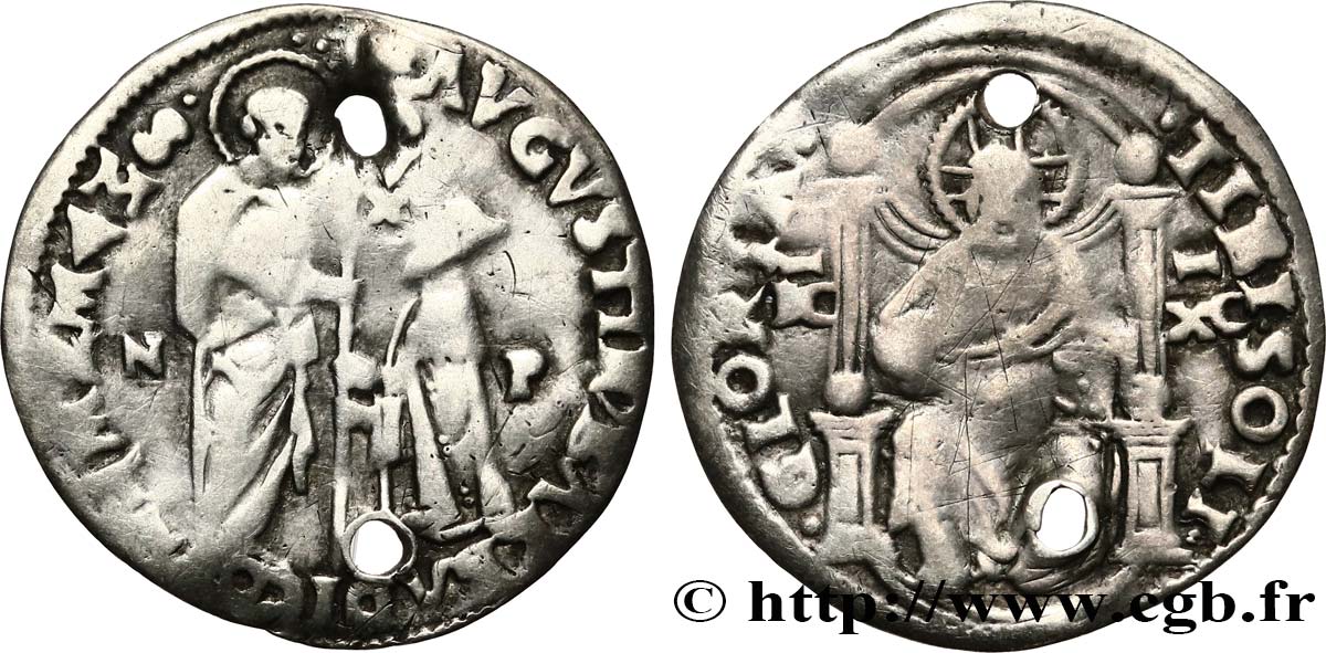 ITALIA - VENECIA - AUGOSTINO BARBARIGO (74° dux) Mocenigo ou Lira n.d. Venise BC 