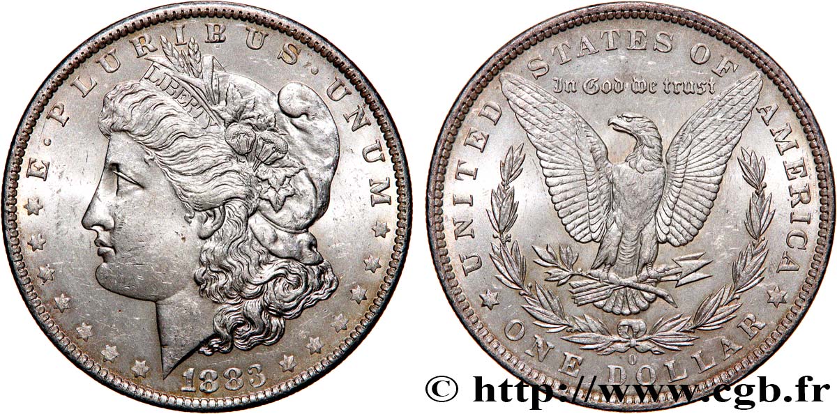 VEREINIGTE STAATEN VON AMERIKA 1 Dollar Morgan 1883 Nouvelle-Orléans VZ 