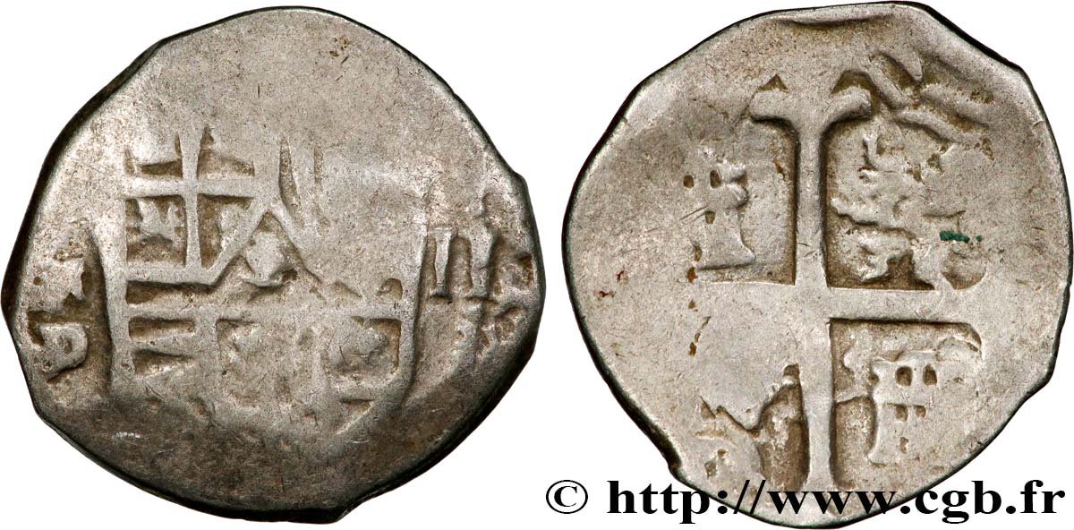 SPAGNA 2 Reales n.d.  MB 