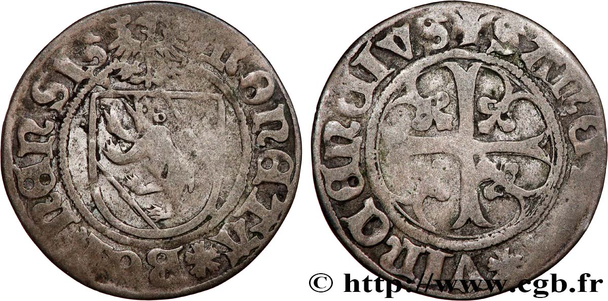 SVIZZERA - CANTON BERNA 1 Batzen N.D. (16e siècle) Berne q.BB 