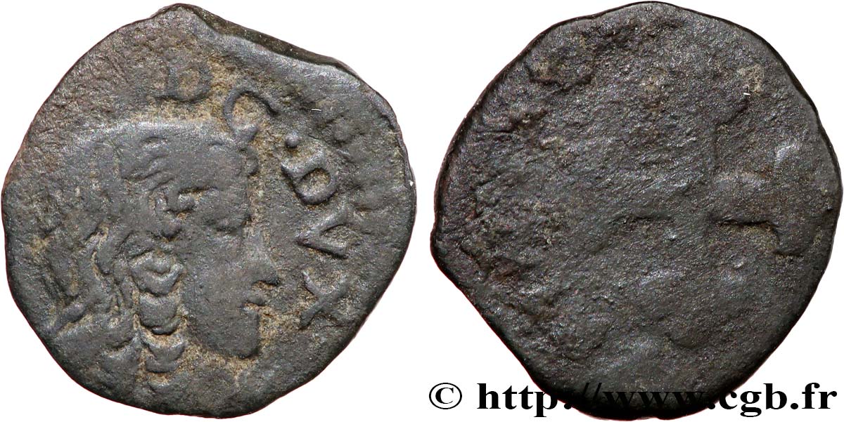 SAVOYEN - HERZOGTUM SAVOYEN - VIKTOR AMADEUS III. Demi-sol (mezzo soldo) 16[??] Turin fS/SGE 
