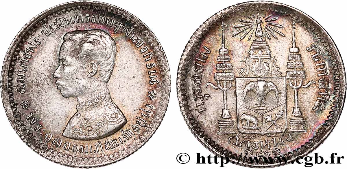 tha-lande-1-4-baht-salung-rama-v-1902-fwo-741370-monde
