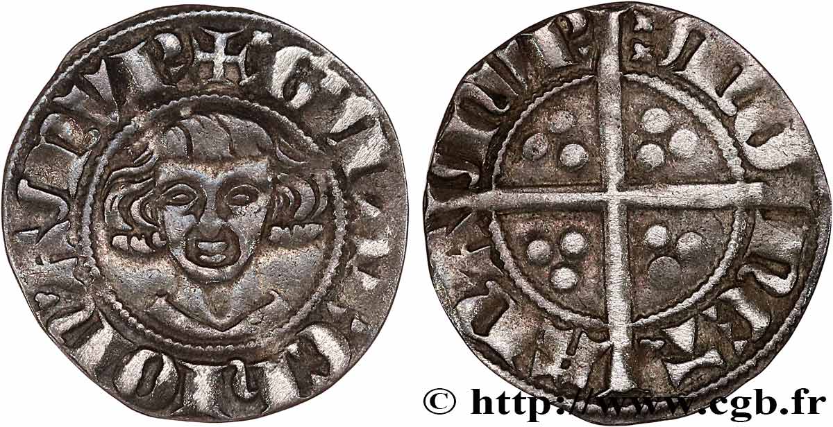 NAMUR - MARQUISAT DE NAMUR - GUI DE DAMPIERRE Esterlin c. 1260  MBC 