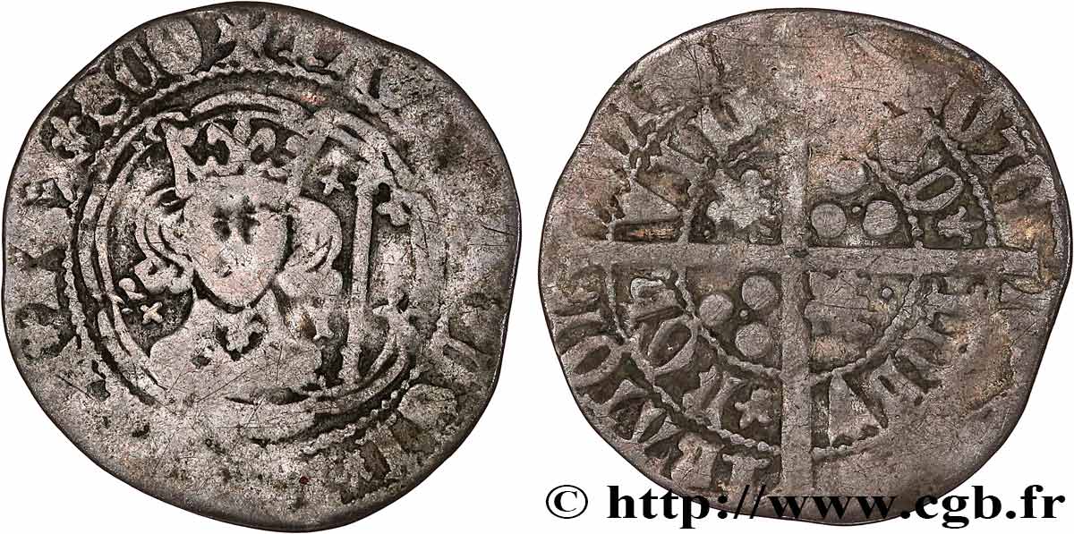 ÉCOSSE - ROYAUME D ÉCOSSE - JACQUES Ier Gros (Groat) n.d. Edimbourg TB+ 