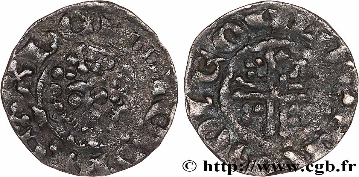 ANGLETERRE - ROYAUME D ANGLETERRE - HENRY III PLANTAGENÊT Penny dit “short cross” n.d. Londres BC+ 