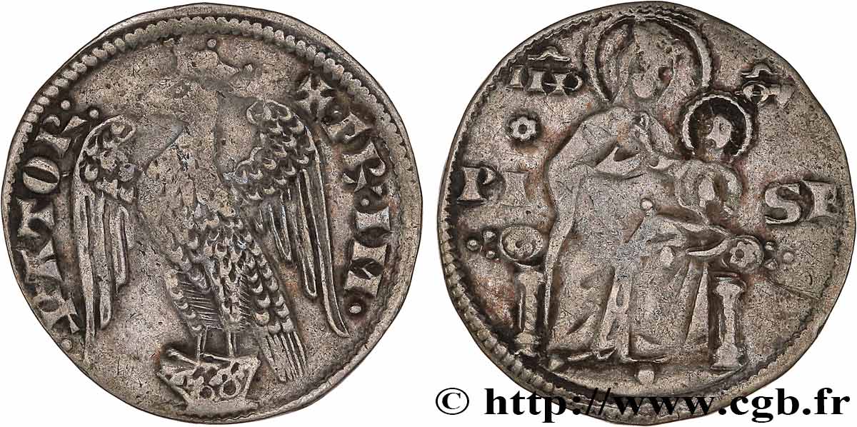 ITALIE - PISE Grosso de 2 soldi (1269-1270) Pise TTB 