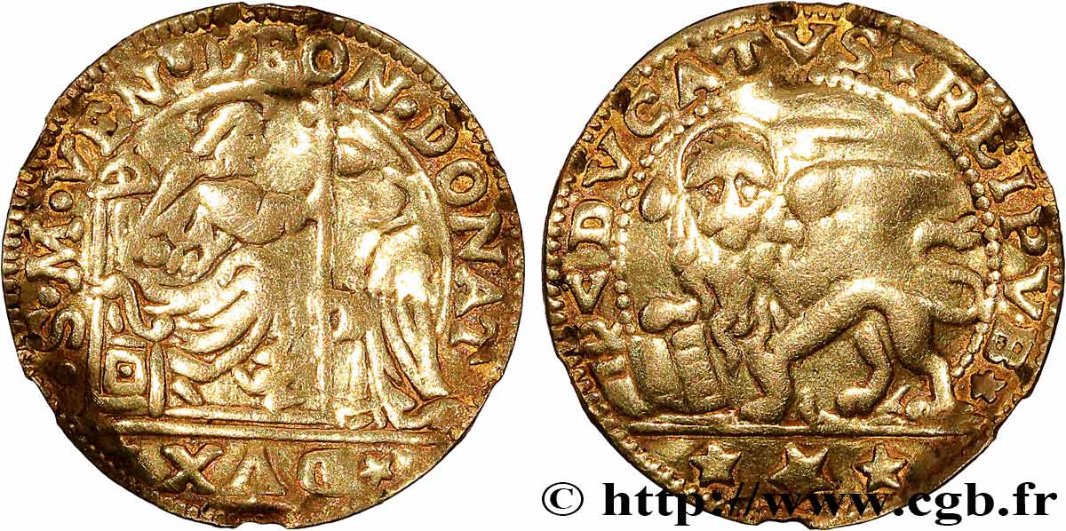 ITALY - VENICE - LEONARDO DONA (90th doge) Ducato n.d. Venise VF 