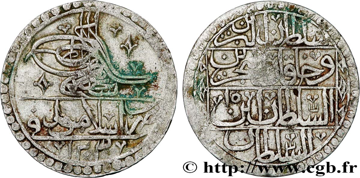 TURQUIE 1 Yuzluk Selim III AH 1203 an 10 1798 Istanbul TTB 