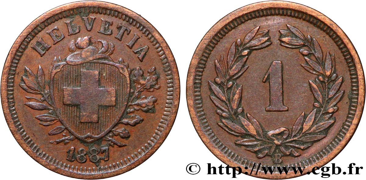 Pièce De Monnaie Suisse 1 Centime 1902 - KM 3,2, Monnaie Ancienne, état Neuf
