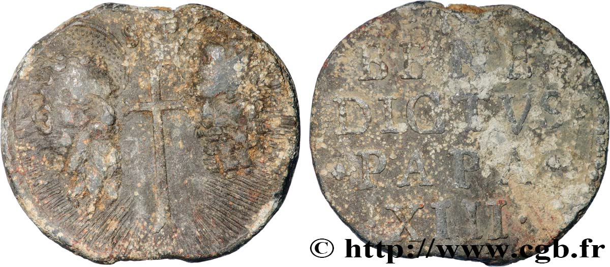 ITALY - PAPAL STATES - BENEDICT XIII (Pietro Francesco Orsini) Bulle papale n.d. Rome VF 