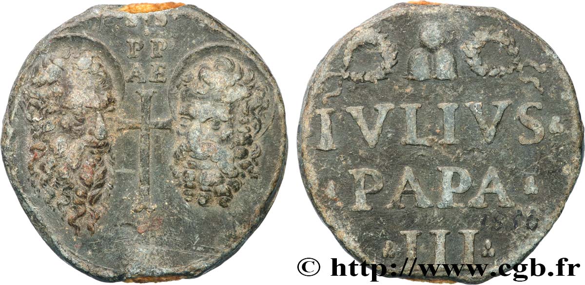 ITALIA - PAPAL STATES - JULIUS III (Giammaria Ciocchi del Monte) Bulle papale n.d.  XF 