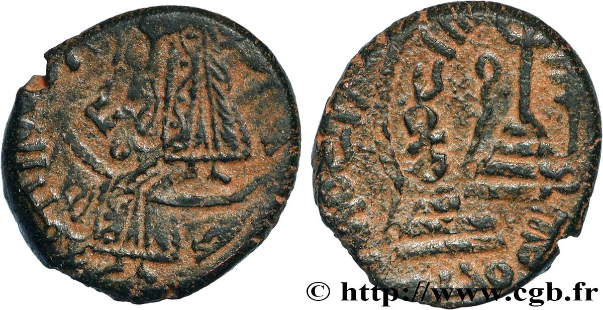 ARABO-BYZANTINES Fals  n.d. Damas TB+ 