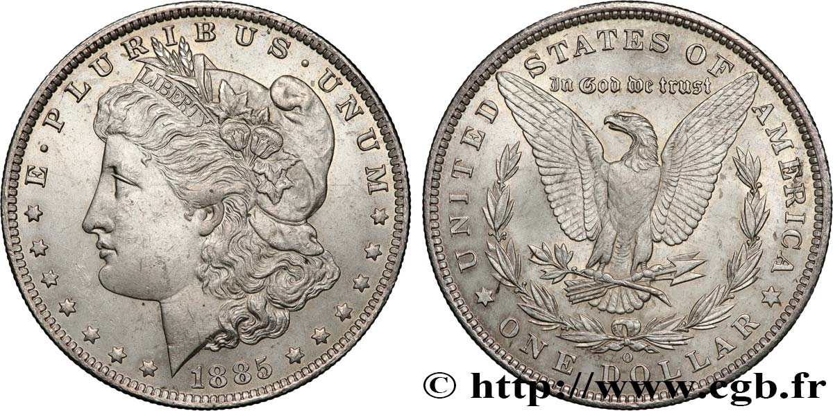 UNITED STATES OF AMERICA 1 Dollar Morgan 1885 Nouvelle-Orléans MS 