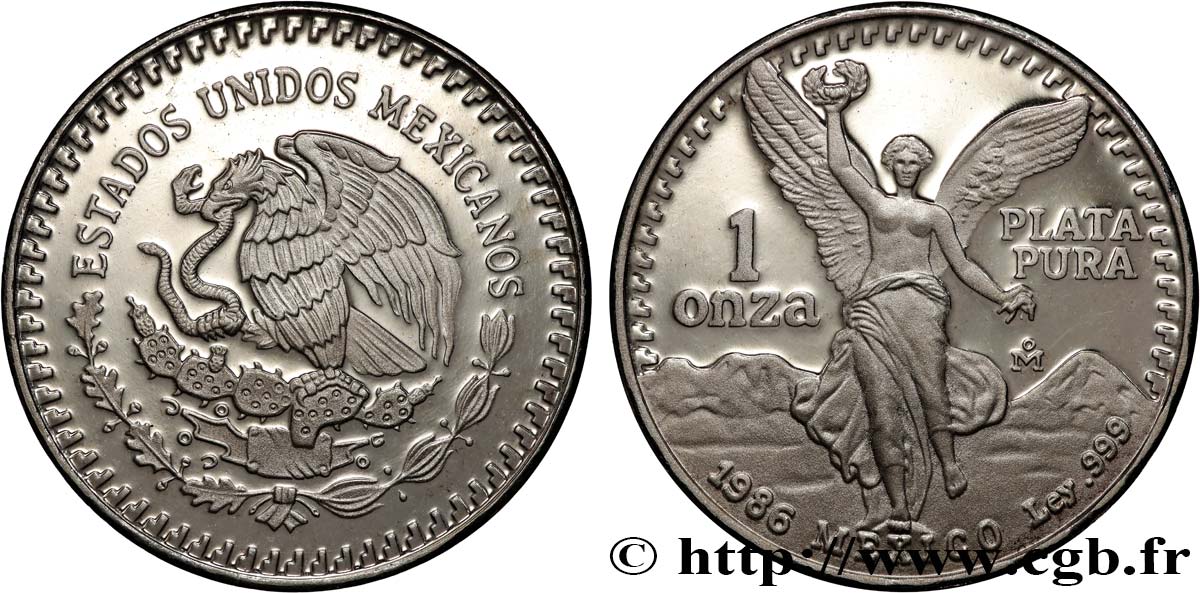 MESSICO 1 Once Victoire ailée 1986 Mexico MS 