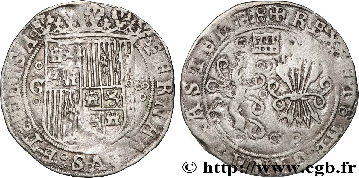 SPAIN - ISABELLA AND FERDINAND Réal n.d. Ségovie VF 