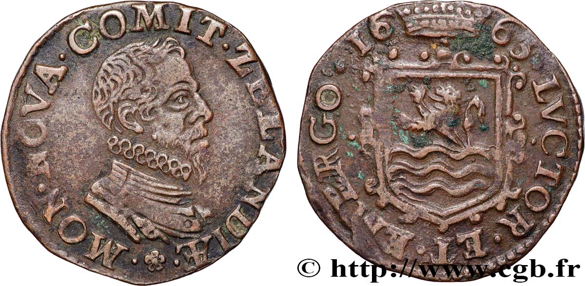 PAYS-BAS - PROVINCES-UNIES - ZÉLANDE 1 Oord 1663 Middlebourg TTB 