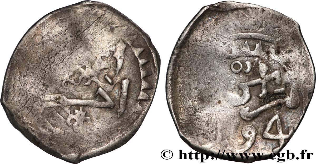 MAROC - (SIDI) MOHAMMED III 1 Dirham AH 1194 (1780) Marrakech TB 
