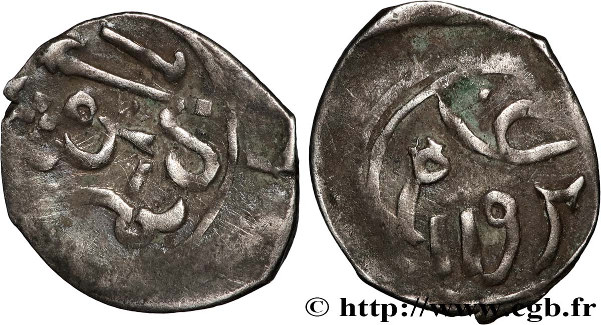 MAROCCO - (SIDI) MUHAMMAD III 1 Mouzouma AH 1192 (1778) Marrakech MB 